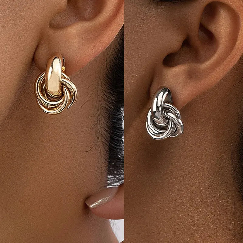 Luméra KnotHoop Earrings